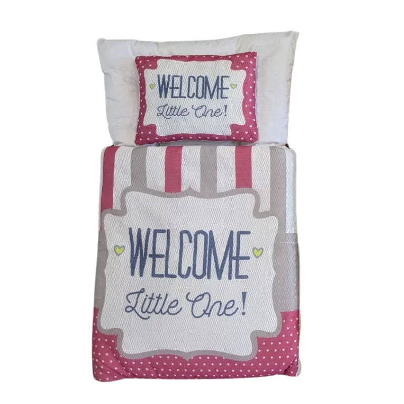 Printed Welcome Little One Baby Carry Nest Set