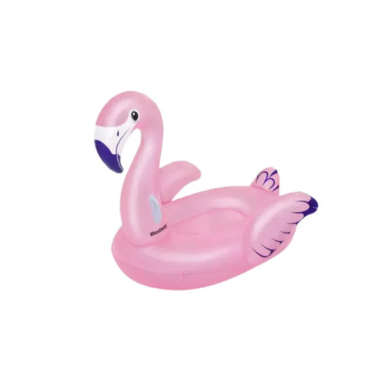 Inflatable Flamingo Pool Float Ride On Toy