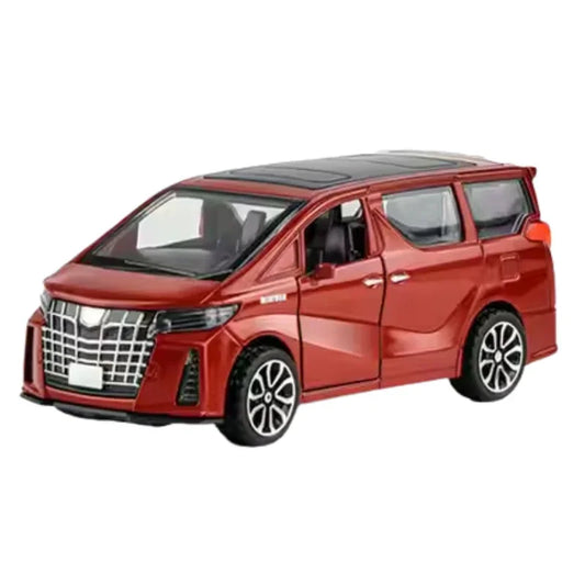 Toyota Vellfire Die Cast Alloy Car Pack Of 1 Premium Pull Back Toy Vehicle for Kids