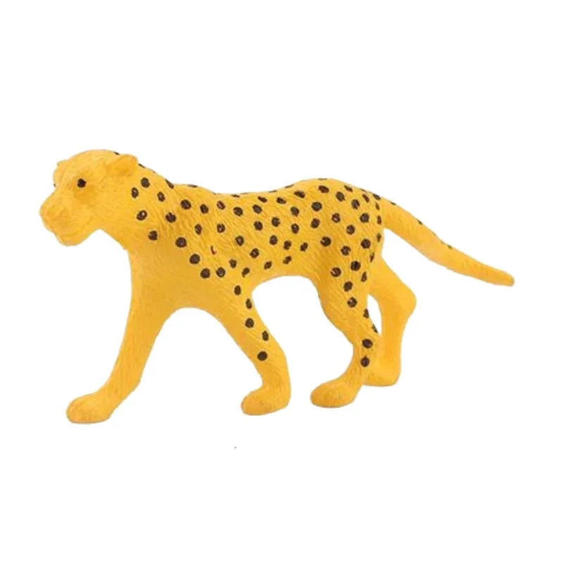 Wild Forest Animal Action Figure Set Realistic Wildlife Statue Toys for Kids