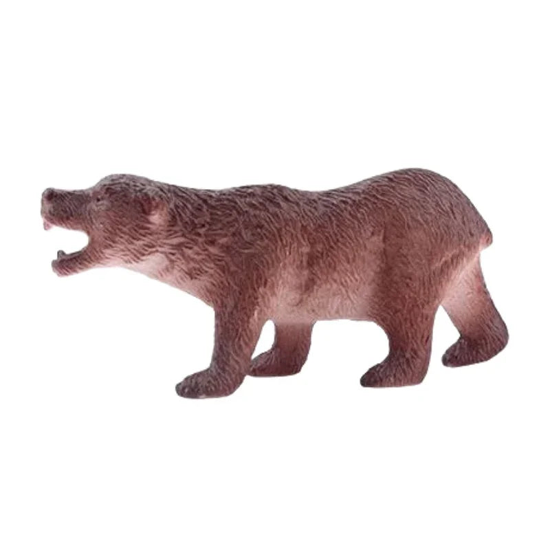 Wild Forest Animal Action Figure Set Realistic Wildlife Statue Toys for Kids