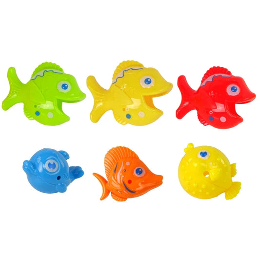 Large Let’s Go Fishing Play Set with Rod Fun Educational Toy for Kids