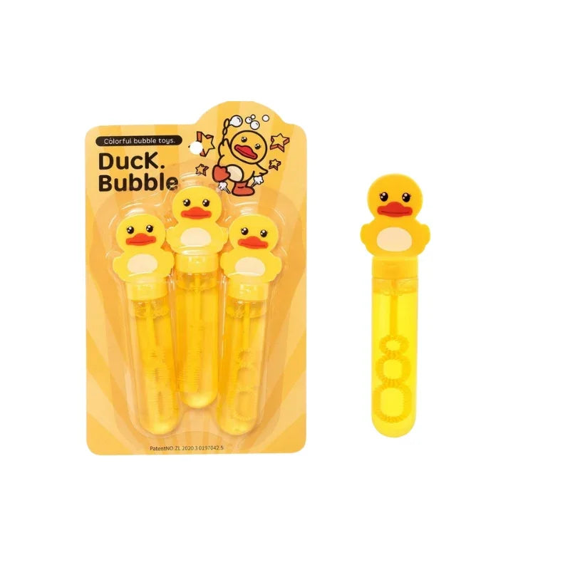 Bingo Duck-Shaped Bubble Making Toy Set of 3