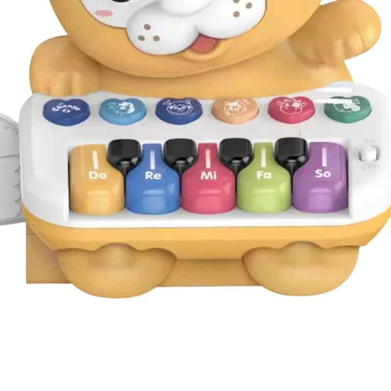 Cute Bear-Shaped Musical Piano Toy for Toddlers