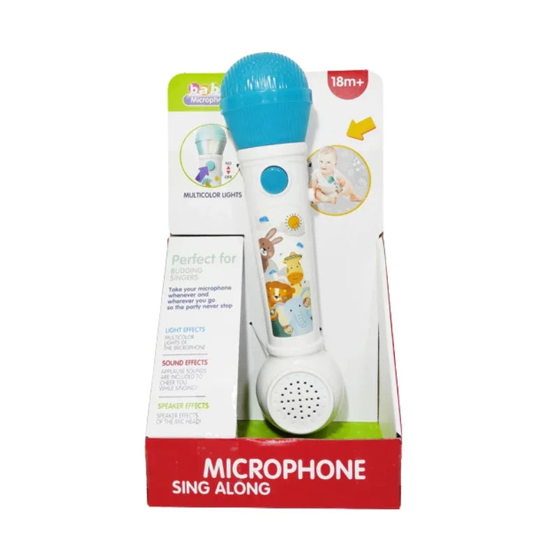 Kids Sing Along Microphone Toy Fun Musical Mic for Toddlers