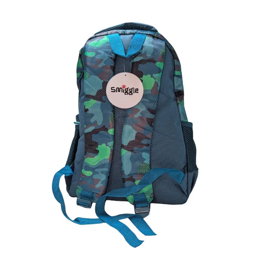 Smiggle 16-Inch Dino-Themed School Backpack for Kids Stylish, Spacious Fun (GT2525)