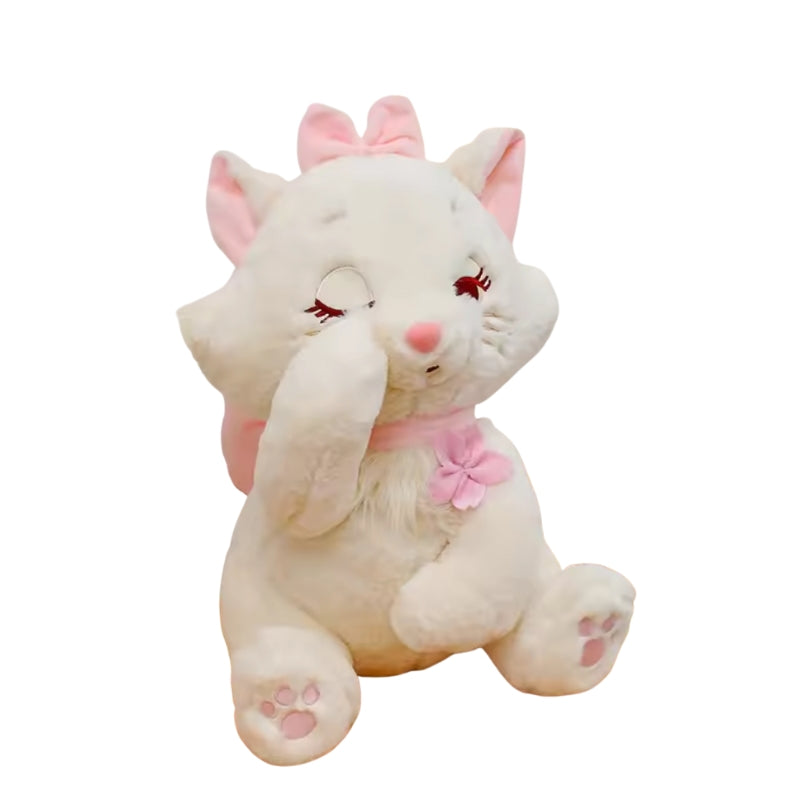 Marie Cat Plushie Soft Elegant Cuddly Stuffed Toy for Kids and Fans