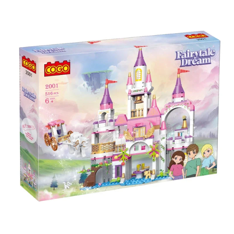 COGO Building Block Set Fairytale Dream Castle for Kids