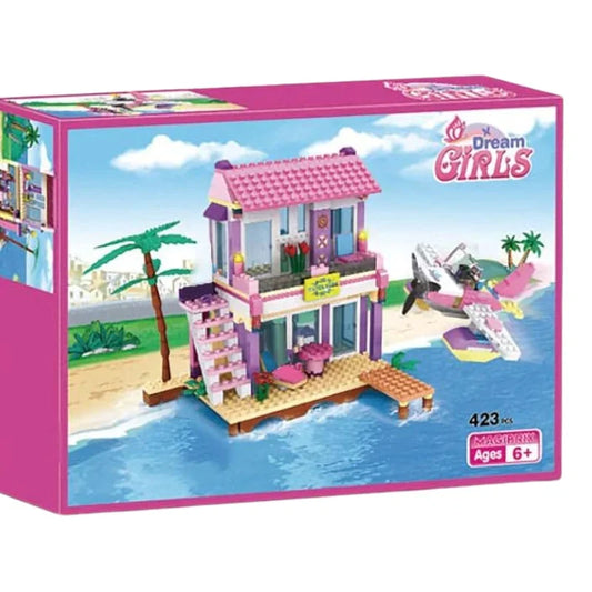 COGO Dream Girls Friends Building Blocks Set Creative  Colorful Play for Girls