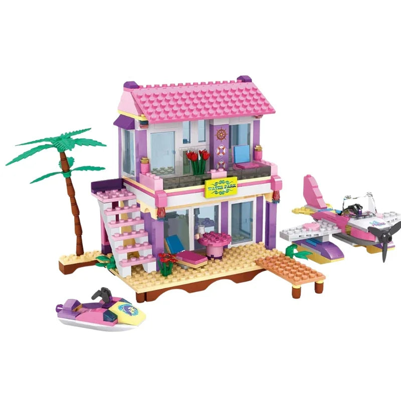 COGO Dream Girls Friends Building Blocks Set Creative  Colorful Play for Girls