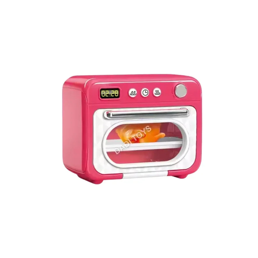 Home Appliance Microwave Oven Realistic Pretend Play Kitchen Toy