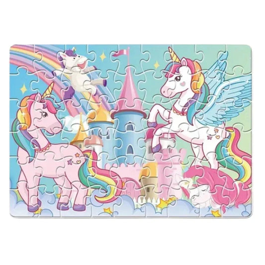 Unicorn Theme Jigsaw Puzzle Game – Magical Puzzle Fun for Kids