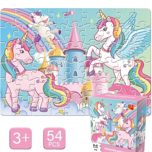 Unicorn Theme Jigsaw Puzzle Game – Magical Puzzle Fun for Kids