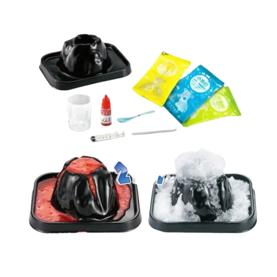 Volcano Scientific Experiment Set Educational DIY Eruption Kit for Kids