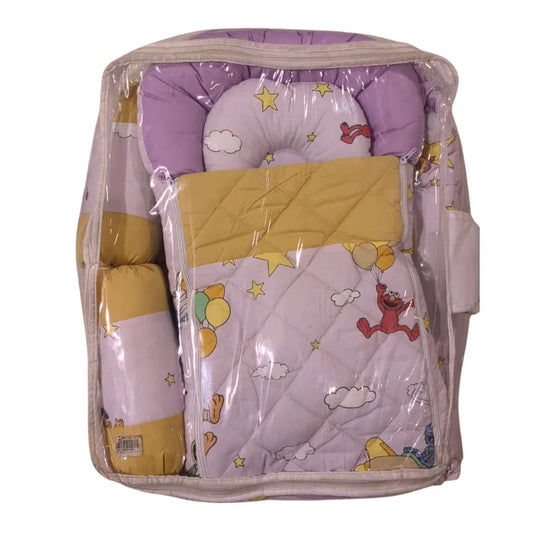 Cloud Cartoon Theme Baby Bedding Set Soft Cute Cozy Sleep Time