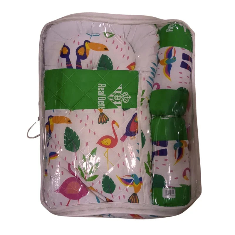 Bright Color Duck Theme Baby Bedding Set Cheerful Comfort for Little Sleepers