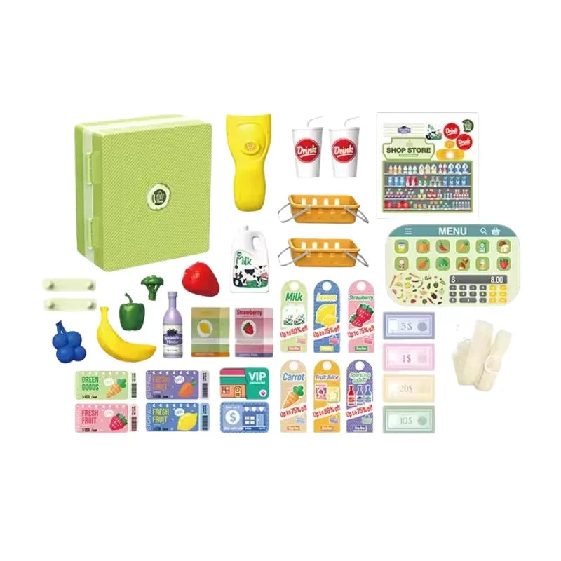 OZ5 Kitchen Play Set for Kids Mini Utensils Accessories Hang Card Packaging (Model 25771)