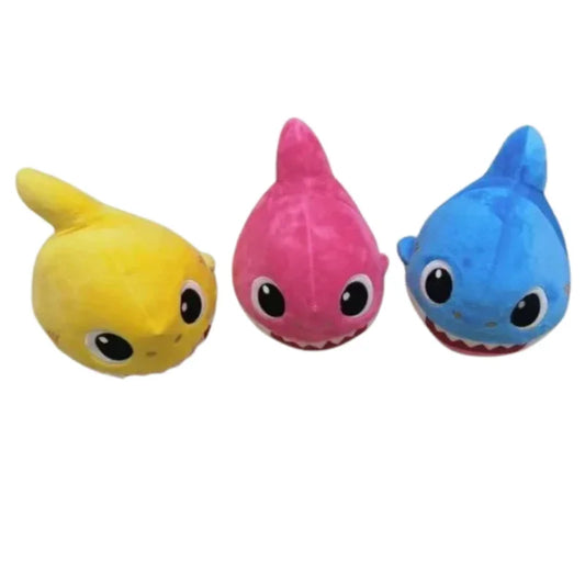 Baby Shark Plush Toys  Soft Musical Stuffed Animals (Set of 3)