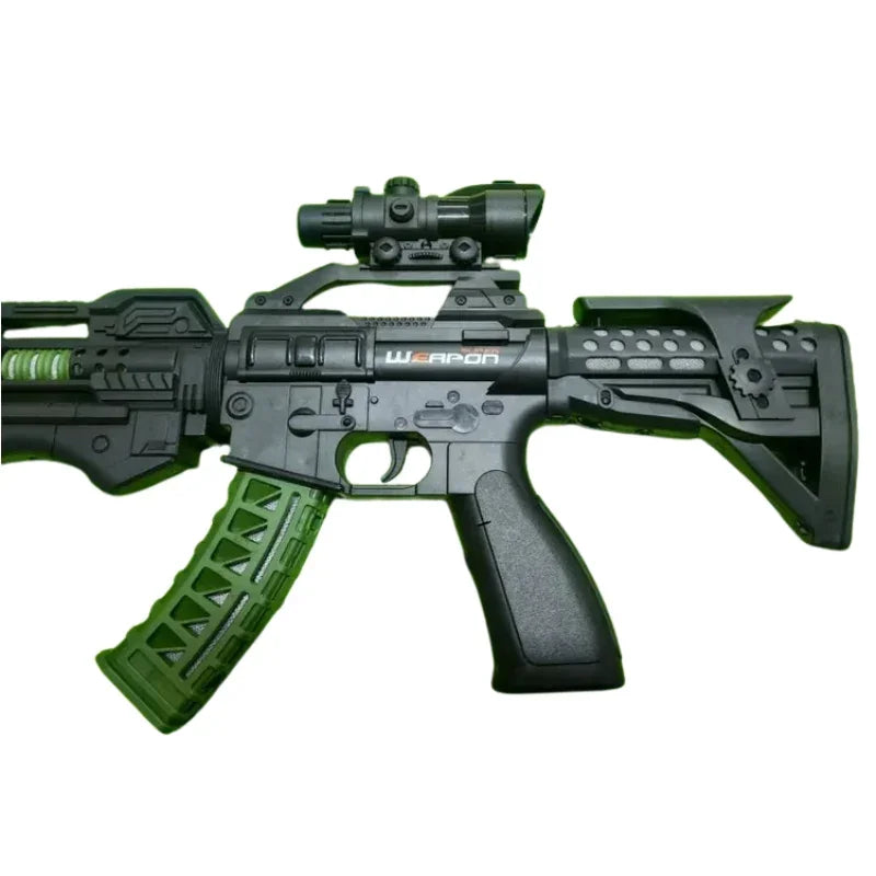 Toy Assault Rifle Realistic Sound Light Action Play Gun for Kids