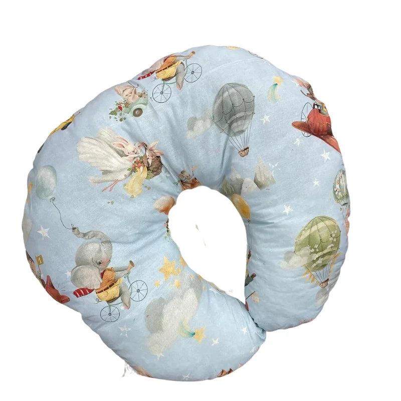 Soft UShaped Baby Nursing Pillow Supportive Comfortable for Mom and Baby