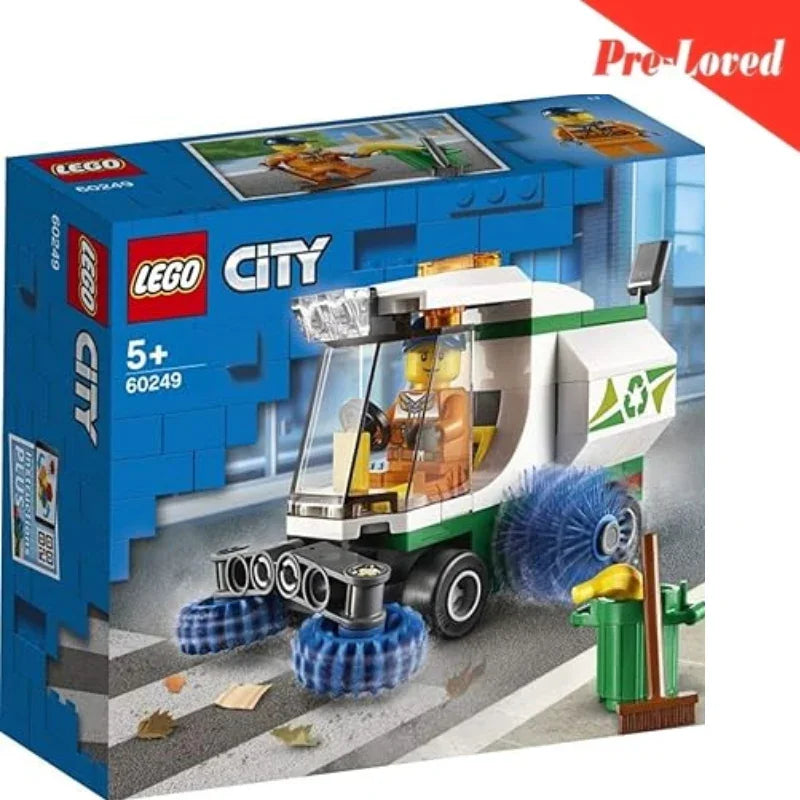 Pre-loved LEGO City Street Sweeper Fun and Realistic Cleaning Truck Building Set (Without box)