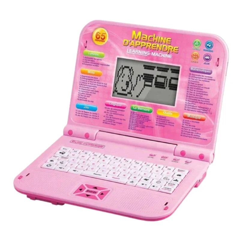 Kids Educational Laptop Toy  Learning Computer with 65 Functions for Early Development