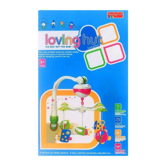 Loving Hut Musical Baby Cot Mobile Soothing Hanging Rattles Toy
