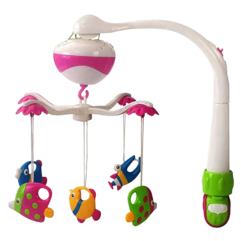 Loving Hut Musical Baby Cot Mobile Soothing Hanging Rattles Toy