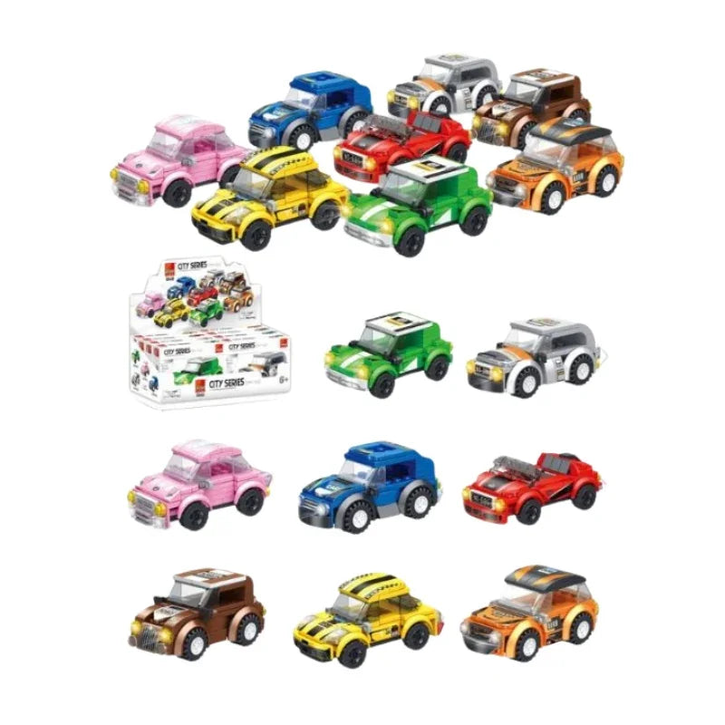 OZ5 DIY Block Car Set 1Pcs\DB  Flat Packing Construction Toy for Kids (Model 848)