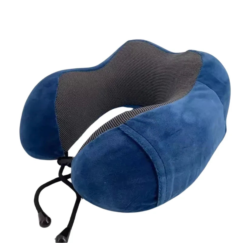 U Shape Memory Foam Neck Pillow Ergonomic Travel Pillow Neck Head Support