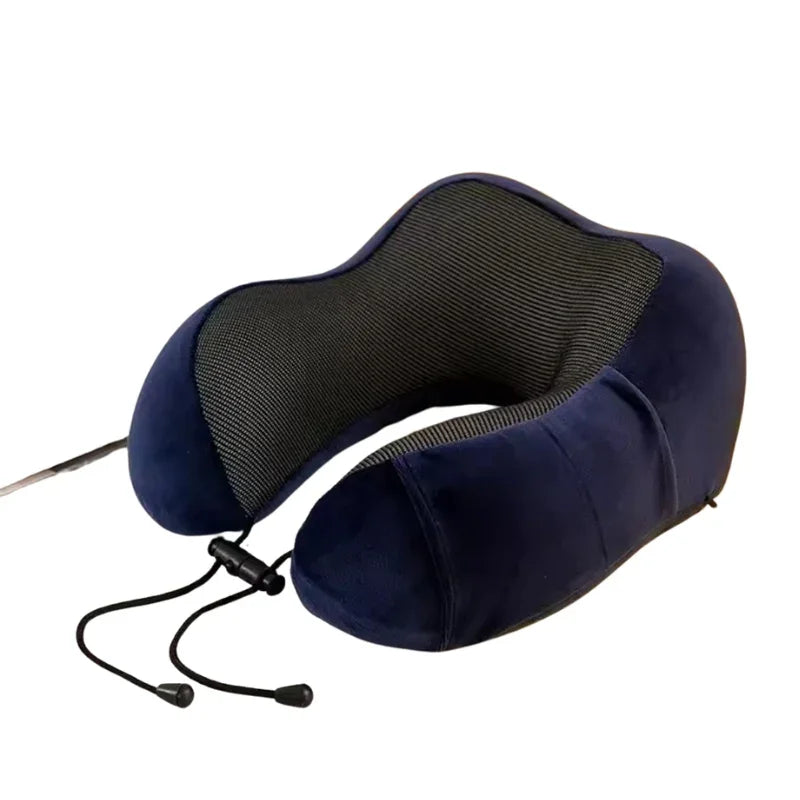 U Shape Memory Foam Neck Pillow Ergonomic Travel Pillow Neck Head Support