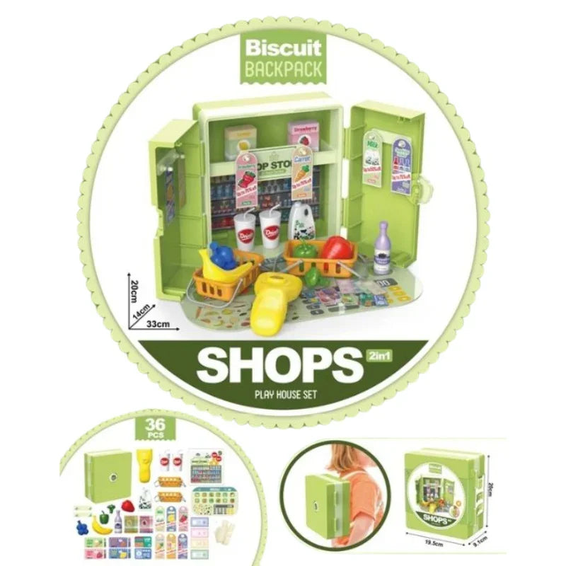 OZ5 Kitchen Play Set for Kids Mini Utensils Accessories Hang Card Packaging (Model 25771)