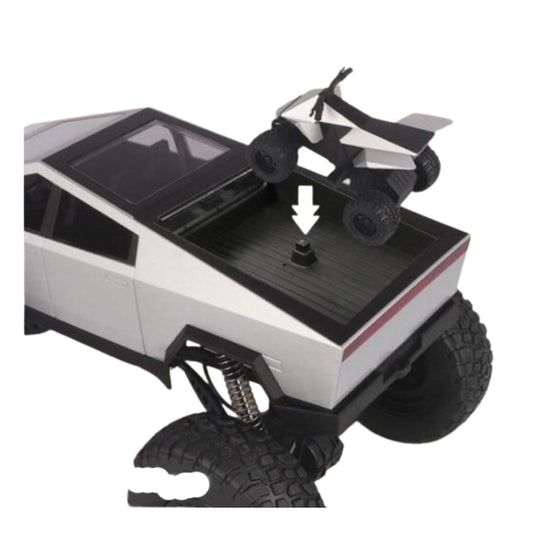 Toygenix RC Cybertruck Monster Truck – High-Speed 4WD Off-Road Remote Control Car with Oversized Tires