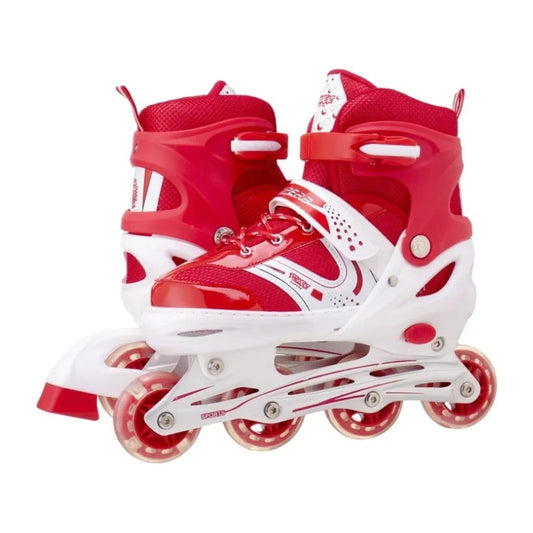 Premium Adjustable LED Inline Skates for Kids & Teens | Professional Rollerblades