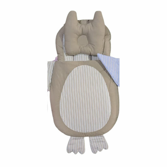 Quilted Penguin Doll Sleeping Bag - Striped Swaddle with Wings and Feet