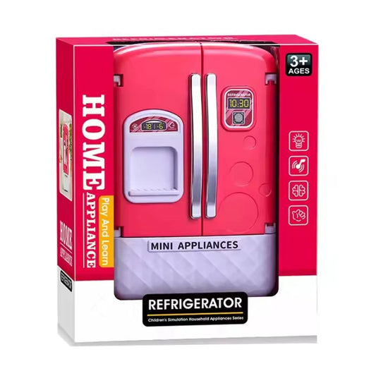 Mini Toy Refrigerator – Kids’ Pretend Play Kitchen Appliance