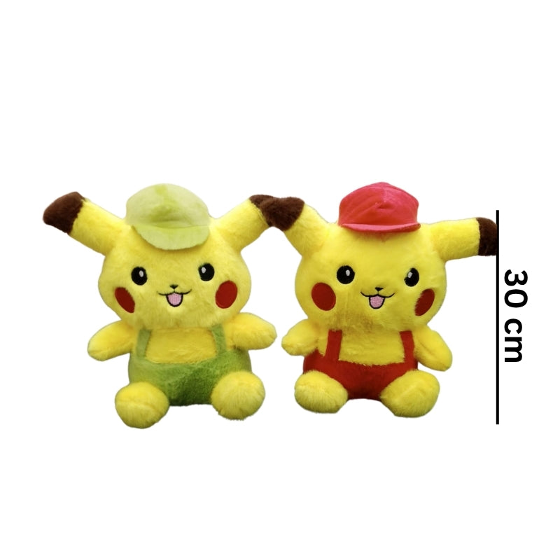 Cinnamoroll Plush Toy with Blue Bow and White Ears