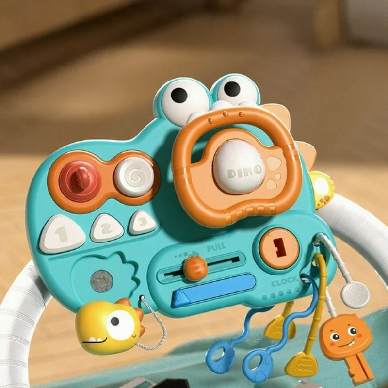 2-in-1 Baby Music Telephone & Ferris Wheel Pop-Bead Activity Center