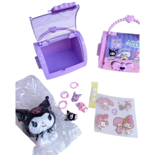Childrens Toys Storage Box, Sanrio DIY Handbag, Creative Style Storage Box