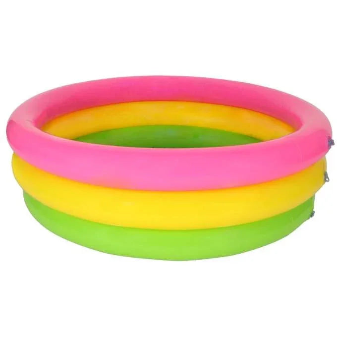 Intex Colorful 3 Ring Baby Pool Safe Fun Water Play for Little Ones