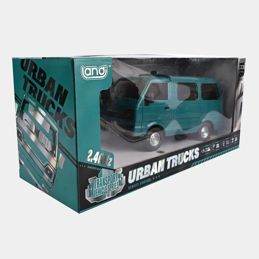 Remote Control Van Toy for Kids – Realistic Design with Opening Doors and Rechargeable Battery