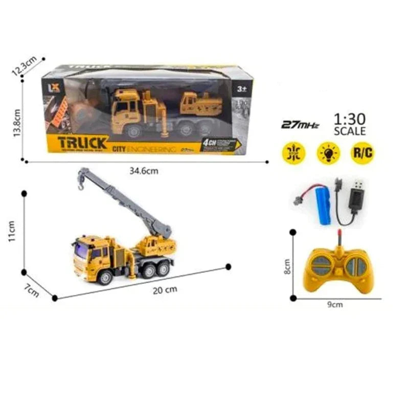 Construction Truck With Remote Control Toy