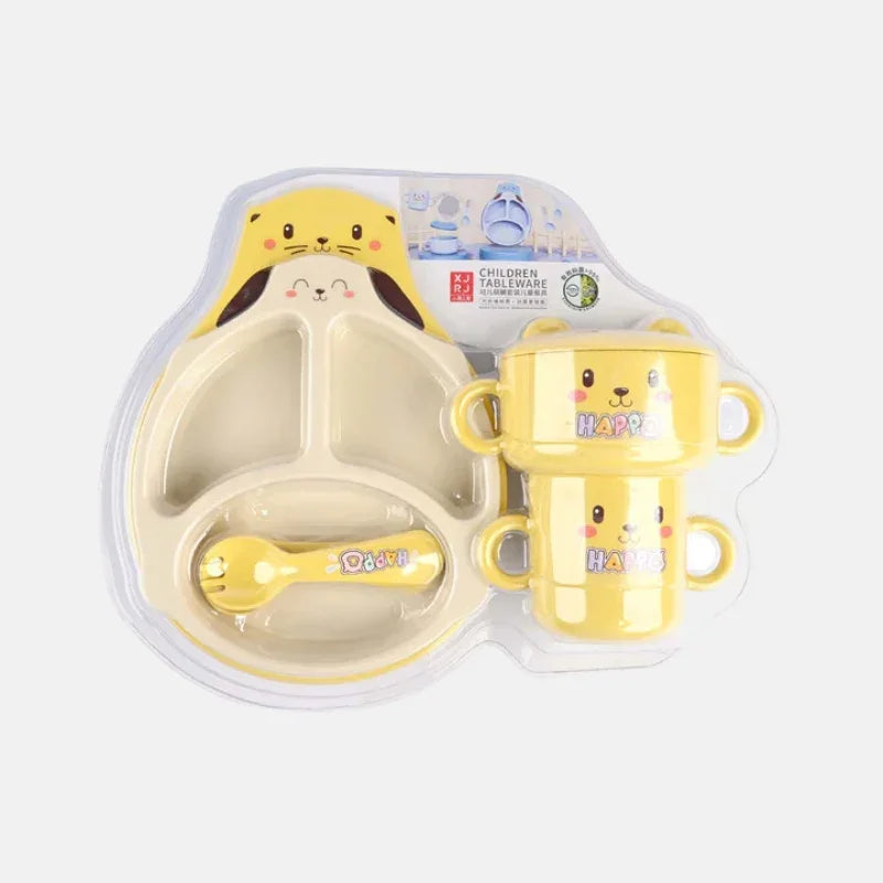 Little Bites Baby Tableware Feeding Set – Safe, Stylish & Mealtime-Ready