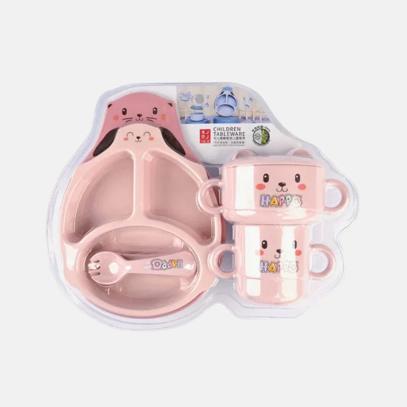 Little Bites Baby Tableware Feeding Set – Safe, Stylish & Mealtime-Ready