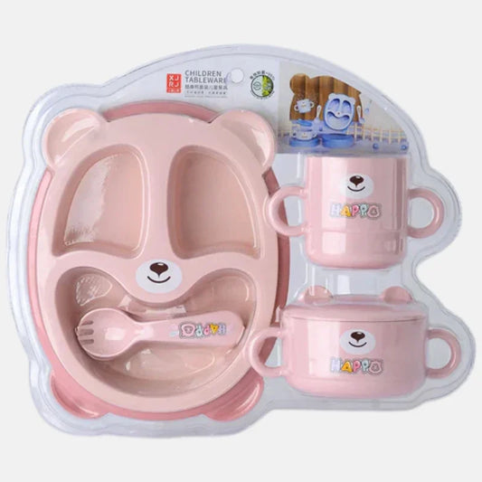Sunshine Smiles Baby Feeding Set  Bright, Cheerful & Mealtime-Ready