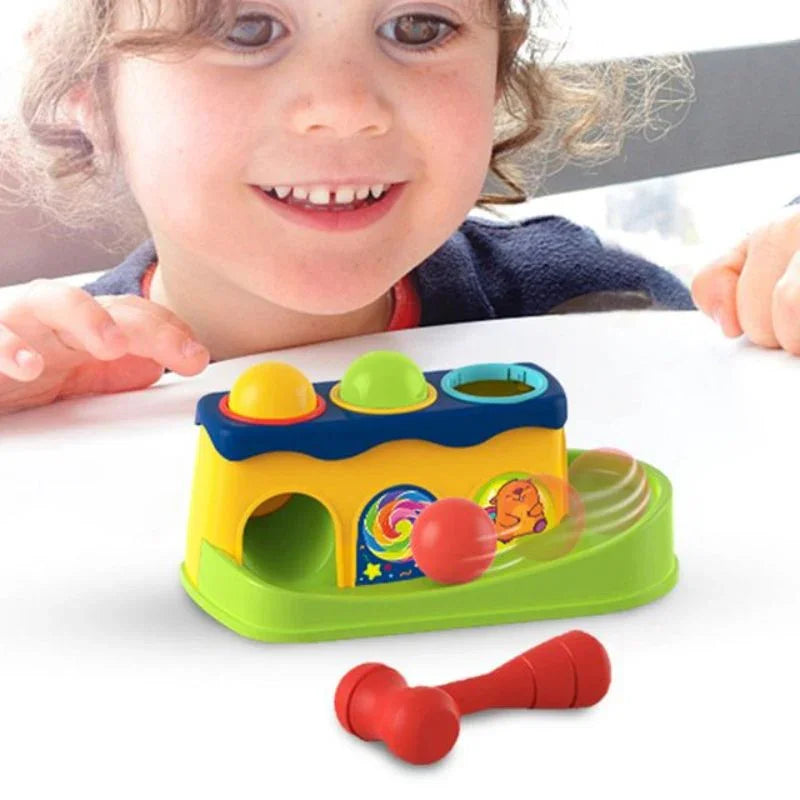 Pop, Learn, Play: Huanger Knock Ball - Pop-up Educational Toy For Kids