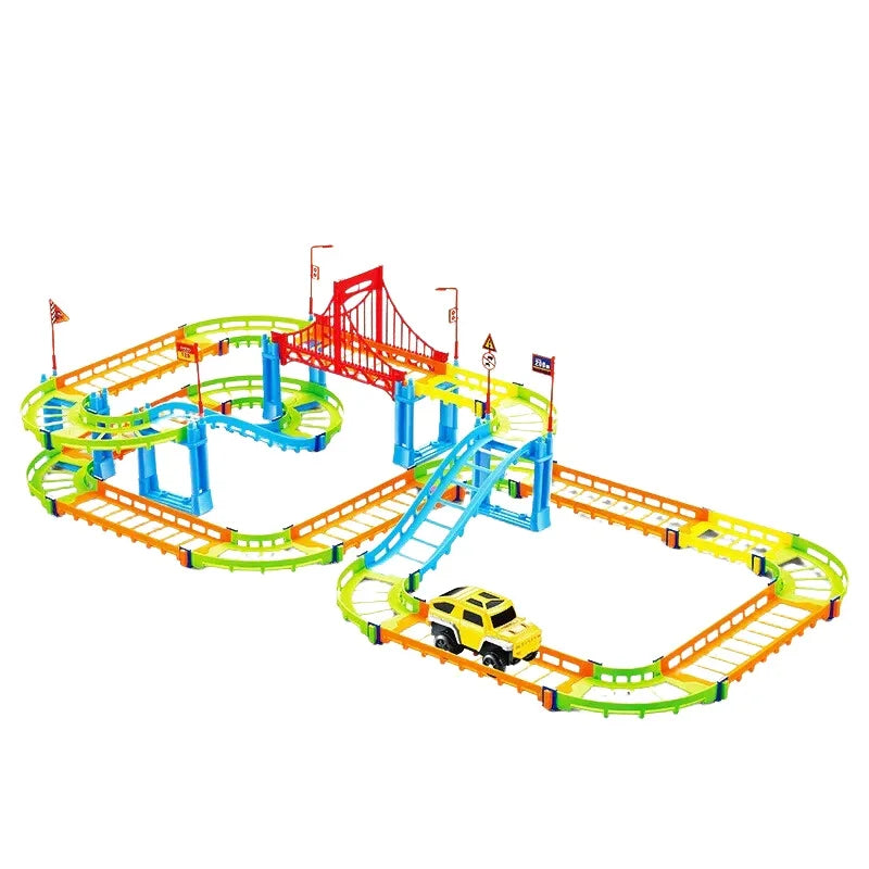 Rapid Variety Car Track Playset For Kids