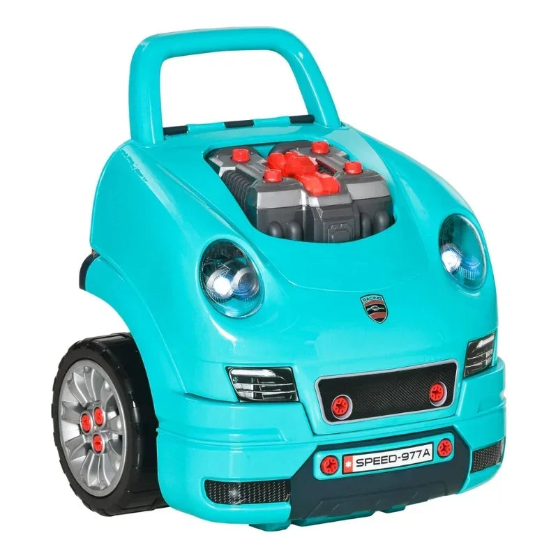 Remote Control Motor Master Engine Workshop Playset For Kids