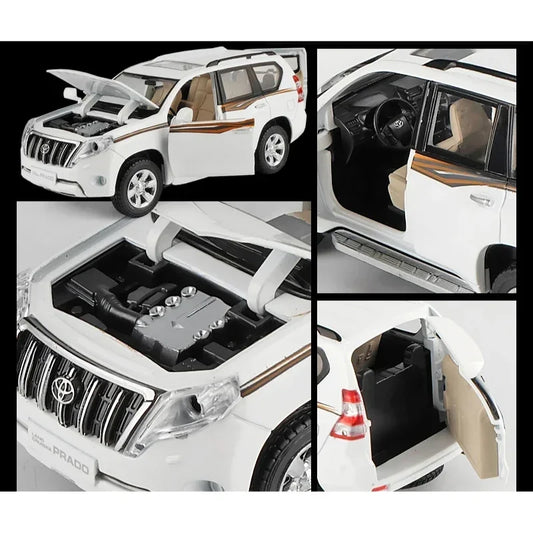 Toyota Prado Model Alloy Car Die Cast Series (Deal)