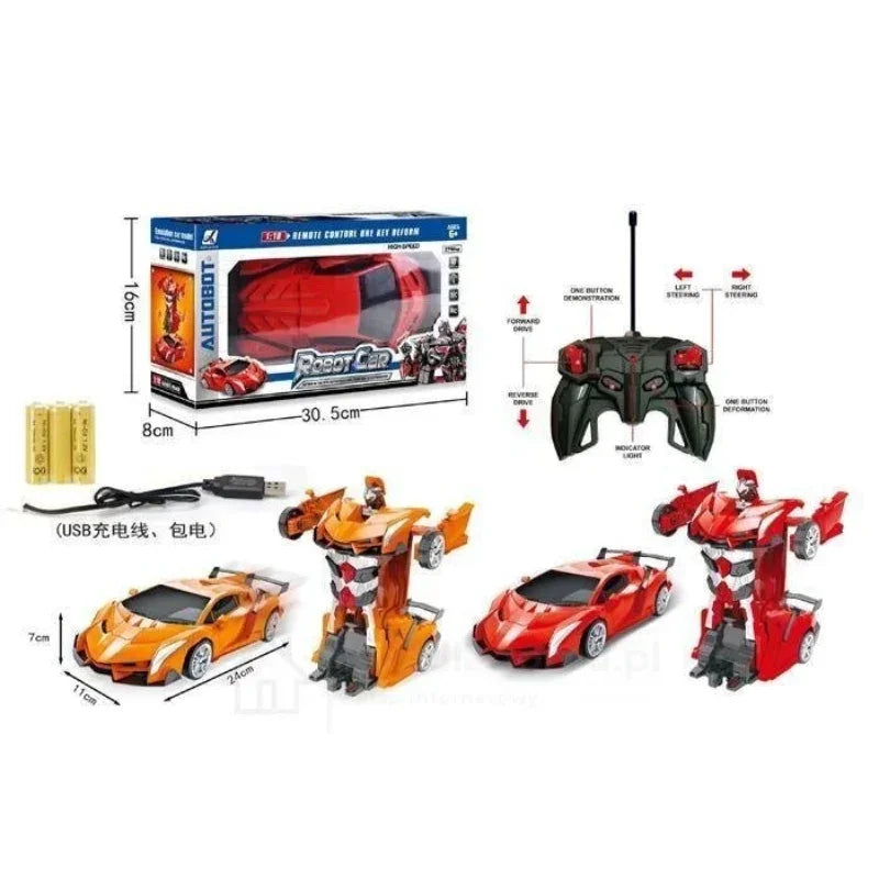 Remote Control Deformation Robot Car With Rechargeable